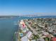 Waterfront home with amazing water views, aerial view at 800 Madonna Blvd # B, Tierra Verde, FL 33715