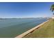 Scenic waterfront view with calm water and distant cityscape at 800 Madonna Blvd # B, Tierra Verde, FL 33715