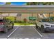 Covered parking with two parking spots available at 10823 Indian Hills Ct # 33, Seminole, FL 33777