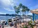 Boats docked at a marina, palm trees, city skyline in the background at 4320 3Rd N Ave, St Petersburg, FL 33713