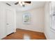 Bright bedroom with hardwood floors, window and closet at 4320 3Rd N Ave, St Petersburg, FL 33713