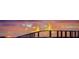 Scenic sunset view of a tall bridge over water at 4320 3Rd N Ave, St Petersburg, FL 33713