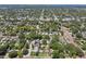 Wide aerial view of neighborhood showcasing surrounding area and waterfront at 4320 3Rd N Ave, St Petersburg, FL 33713
