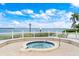 Relaxing hot tub with waterfront views at 6269 Palma Del Mar S Blvd # 608, St Petersburg, FL 33715