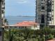 Waterfront view of bay, bridge, and distant buildings at 6269 Palma Del Mar S Blvd # 608, St Petersburg, FL 33715