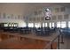 Spacious banquet hall with round tables and dance floor at 10312 Cleghorn Dr, San Antonio, FL 33576