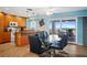 Bright eat-in kitchen and dining area, offering beach and Gulf views at 5830 Midnight Pass Rd # 705, Sarasota, FL 34242