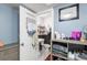 Clean bathroom with a toilet, sink, and marble floor at 4984 Oxford N Ave, St Petersburg, FL 33710