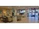 Building Lobby with comfortable seating at 1651 Sand Key Estates Ct # 74, Clearwater Beach, FL 33767