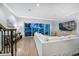 Open living room with water views and comfortable seating at 158 Brightwater Dr # 1, Clearwater Beach, FL 33767