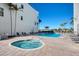 Relax in the community spa or take a refreshing dip in the pool at 158 Brightwater Dr # 1, Clearwater Beach, FL 33767