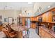 Well-equipped kitchen with granite countertops and modern stainless steel appliances at 366 6Th N Ave, Tierra Verde, FL 33715