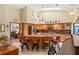 Spacious kitchen featuring a large island, granite countertops, and ample cabinetry at 366 6Th N Ave, Tierra Verde, FL 33715