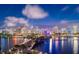 St. Pete's vibrant cityscape at night, featuring skyscrapers and waterfront at 7200 Ulmerton Rd # F2, Largo, FL 33771
