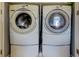 Stackable washer and dryer in a closet at 7200 Ulmerton Rd # F2, Largo, FL 33771