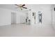 Open living room with kitchen and dining area views at 5575 6Th N Ave, St Petersburg, FL 33710