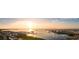 Stunning sunset view over marina and bay at 5701 Bowen Daniel Dr. # 1 Villa, Tampa, FL 33616