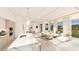 Open-concept living and kitchen with modern design at 5701 Bowen Daniel Dr. # 1 Villa, Tampa, FL 33616