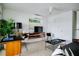 Cozy living room featuring modern decor, including stylish furniture, and plenty of natural light at 440 64Th Ave, St Pete Beach, FL 33706