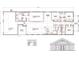 Detailed floor plan showcasing spacious living areas and multiple bedrooms at 241 5Th N Ave, Safety Harbor, FL 34695