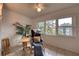 Serene bedroom with a peaceful view and ceiling fan at 1245 S Martin Luther King Jr Ave # 304, Clearwater, FL 33756