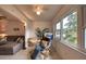 Relaxing living room area with comfy seating and a view at 1245 S Martin Luther King Jr Ave # 304, Clearwater, FL 33756