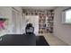 Bright home office with built-in bookcases and window at 1245 S Martin Luther King Jr Ave # 304, Clearwater, FL 33756