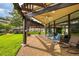 Relaxing covered patio with seating area and ceiling fan at 1245 S Martin Luther King Jr Ave # 304, Clearwater, FL 33756