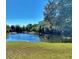 Peaceful lake view from the property at 701 S Madison Ave # 106, Clearwater, FL 33756