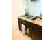 Kitchen with electric cooktop and built-in oven at 701 S Madison Ave # 106, Clearwater, FL 33756