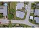 Aerial view showing home's location in community at 301 Windrush Loop, Tarpon Springs, FL 34689