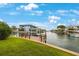 Private dock on a calm canal at 175 116Th Ave # 102, Treasure Island, FL 33706