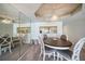 Charming dining room with a table and chairs, mirrored wall at 1340 Gulf Blvd # 7C, Clearwater Beach, FL 33767