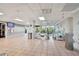 Spacious lobby with comfortable seating and mailboxes at 7050 Sunset S Dr # 203, South Pasadena, FL 33707