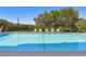Refreshing pool with a view of nature at 7050 Sunset S Dr # 203, South Pasadena, FL 33707