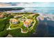 Aerial view of waterfront community and surrounding area at 308 Mariner Dr # 308, Tarpon Springs, FL 34689