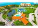 Resort-style community with pool, tennis courts, and waterfront views at 308 Mariner Dr # 308, Tarpon Springs, FL 34689