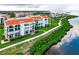 Luxury waterfront condos with walkway and mangrove at 308 Mariner Dr # 308, Tarpon Springs, FL 34689