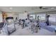 Fitness center with cardio and weight training equipment at 308 Mariner Dr # 308, Tarpon Springs, FL 34689