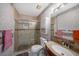 Bathroom with shower, toilet, and vanity at 3455 41St S Ter # 208, St Petersburg, FL 33711