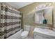 Bathroom with tub, toilet, and vanity at 3455 41St S Ter # 208, St Petersburg, FL 33711