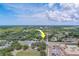 Aerial view of home, highlighting its location and surrounding area at 1950 Lillian Ave, Tarpon Springs, FL 34689
