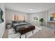 Serene bedroom with neutral tones, carpet floors, comfortable bedding and bedside tables at 1200 N Shore Ne Dr # 301, St Petersburg, FL 33701
