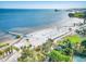 Beach volleyball courts and a scenic waterfront view at 1200 N Shore Ne Dr # 301, St Petersburg, FL 33701