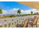 Balcony with water and park views at 1200 N Shore Ne Dr # 301, St Petersburg, FL 33701