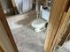 Under renovation bathroom with tub and tiled floor at 3903 Belle Vista E Dr, St Pete Beach, FL 33706