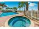 Inviting pool and spa area with a relaxing atmosphere at 19820 Gulf Blvd # 401, Indian Shores, FL 33785