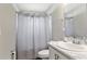 Clean bathroom with shower/tub combo and updated fixtures at 102 Eagle Summit Dr, Ruskin, FL 33570
