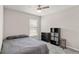 Well-lit bedroom with neutral decor, and plenty of closet space at 102 Eagle Summit Dr, Ruskin, FL 33570