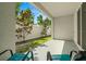Screened patio with grassy backyard and privacy fence at 2926 Suncoast Plains Dr, Odessa, FL 33556
